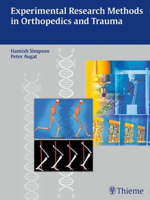 cover image of Experimental Research Methods in Orthopedics and Trauma